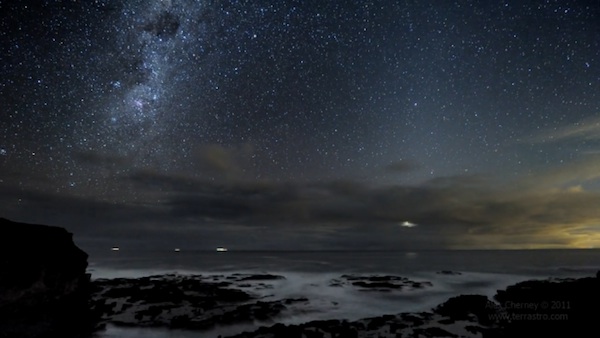ocean sky 02 Ocean Sky – Six Nights On Southern Ocean Coast in Australia (Timelapse)