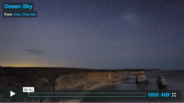 ocean sky 05 Ocean Sky – Six Nights On Southern Ocean Coast in Australia (Timelapse)