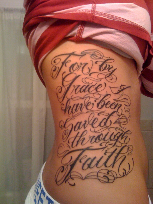 15 Awesome Bible Verse Tattoos Monday Jul 4 2011