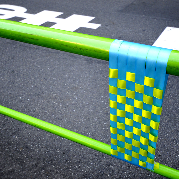 Ribbon Street Art by Mademoiselle Maurice ribbon street art by Mademoiselle Maurice 14 Ribbon Street Art by Mademoiselle Maurice