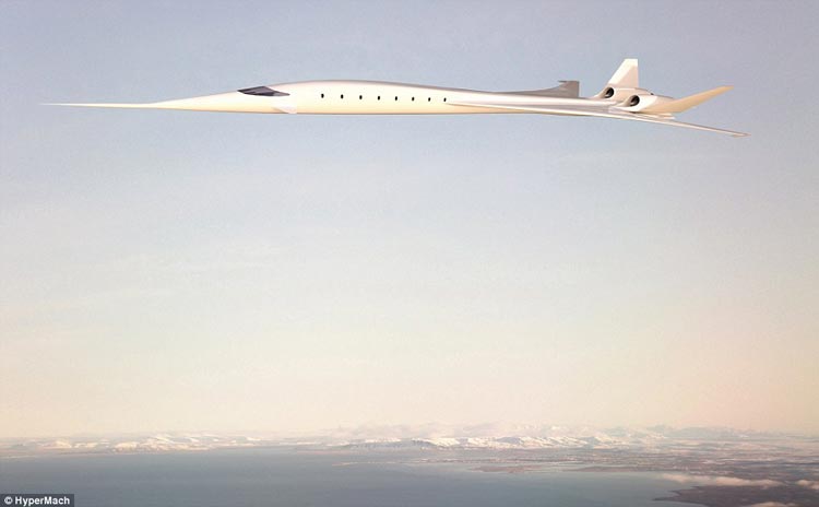 sonicstar World Fastest Jet: London to New York in Two Hours
