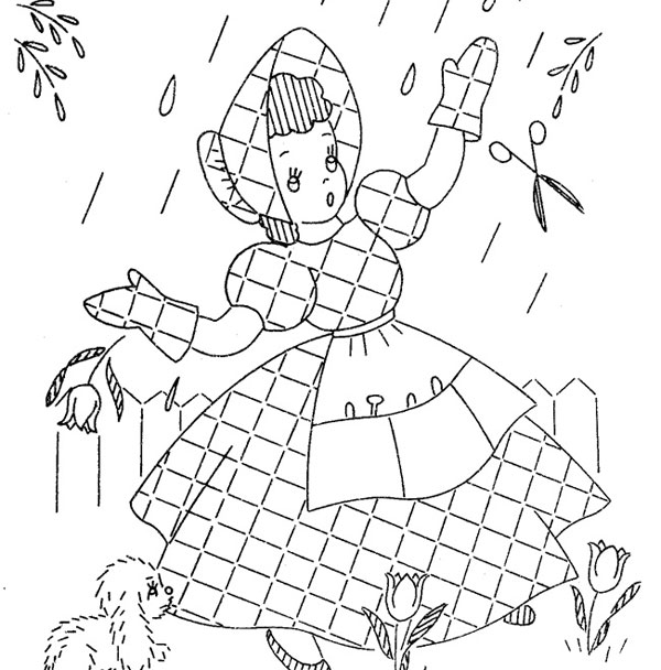 sunbonnet girl 93r2abn389 pic on Design You Trust sunbonnet girl 93r2abn389 25 Sweet Hand Embroidery Designs