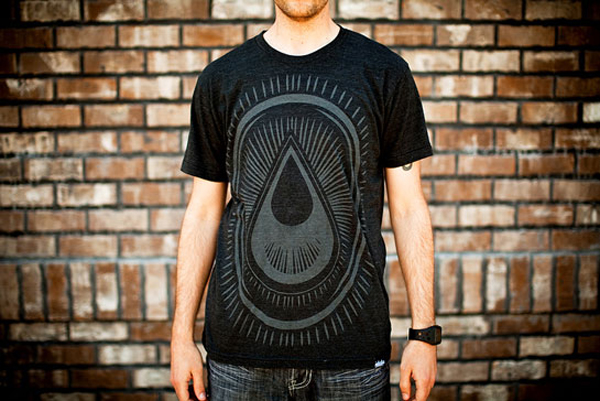 triblend burst etsy 3 Tee shirt by Inkefx