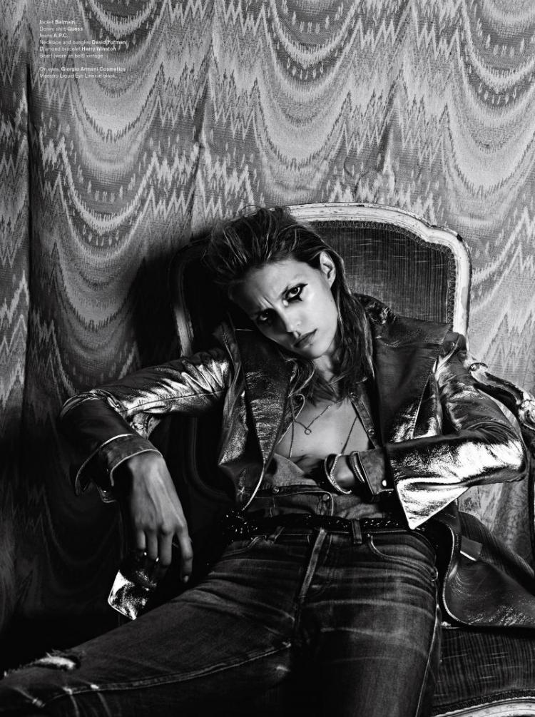 Anja Rubik by Hedi Slimane Anja Rubik by Hedi Slimane