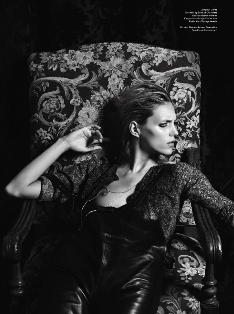 Anja Rubik by Hedi Slimane Anja Rubik by Hedi Slimane