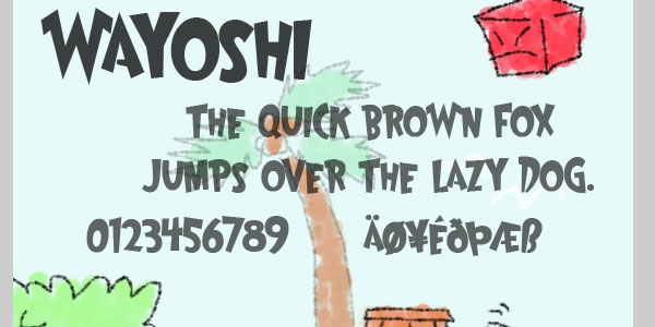 wayoshi font belj0b457o pic on Design You Trust wayoshi font belj0b457o 25 Font Styles Showcase And Resources