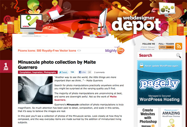 wdd pic on Design You Trust wdd Minuscule photo collection by Maite Guerrero