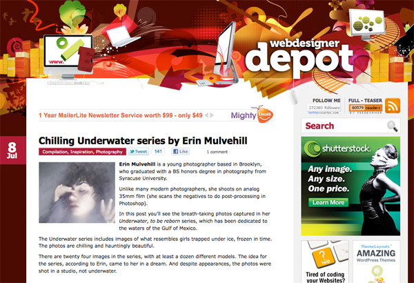 wdd5 Chilling Underwater series by Erin Mulvehill