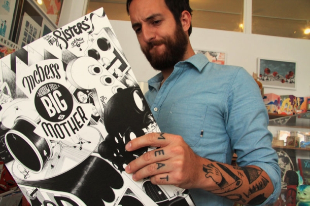 052 pic on Design You Trust 052 Illustrator McBess on his new work, meat tattoos & more