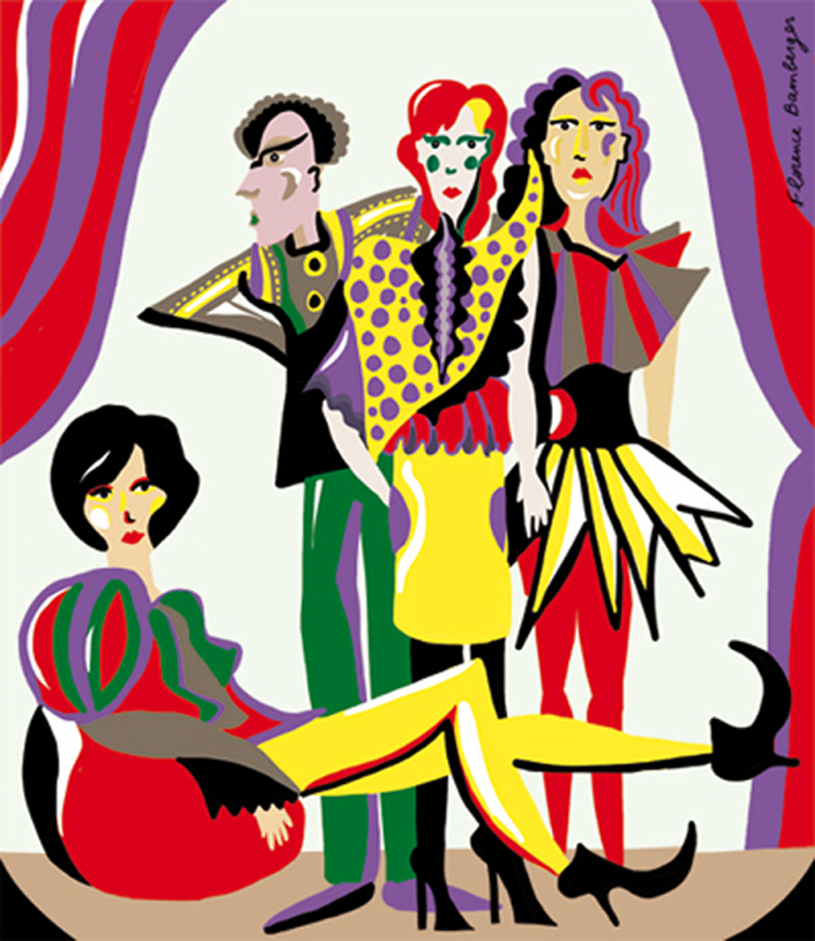 256 pic on Design You Trust 256 Colorful and vivid illustrations by Florence Bamberger