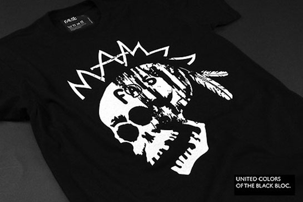 BlackBloc “The Black Bloc” & “The Ancien Call” tee shirts by False