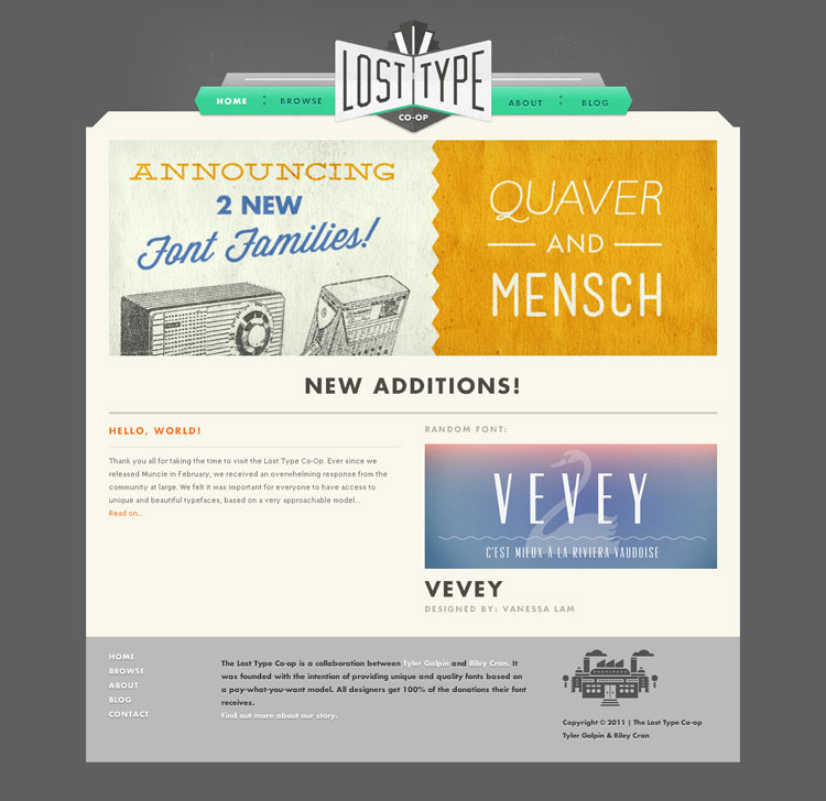 DYT Lost Type bilan Font   Lost type, the results a few months later !