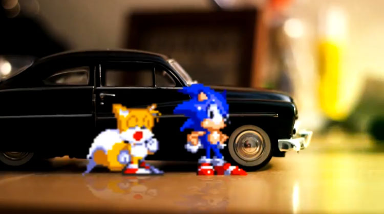 DYT personnages jeux video fete 1 Lol   The stars of your video games are partying in 8 bit
