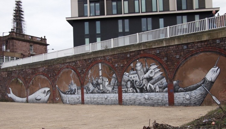 Phlegm boat sheffield Jan11 2 u 1000 750x430 pic on Design You Trust Phlegm boat sheffield Jan11 2 u 1000 750x430 Street Art by Phlegm