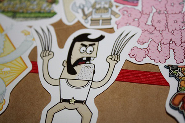 Street Art Stickers 3 A Compilation of Creative Street Art Stickers