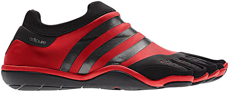 adipure trainer w black dyt Adidas barefoot shoe