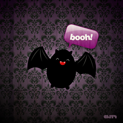 chity soy yo christian sarragua booh halloween ilustrations bat pic on Design You Trust chity soy yo christian sarragua booh halloween ilustrations bat booh!