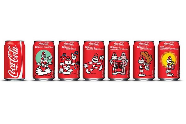 coca cola limitededition pic on Design You Trust coca cola limitededition Coca Cola 125th Anniversary Collector Cans