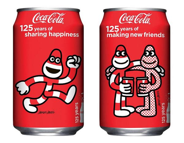 coke collecter can pic on Design You Trust coke collecter can Coca Cola 125th Anniversary Collector Cans