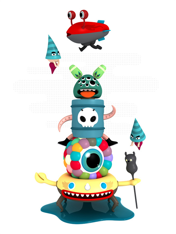 ct4d Characters’ Totems by Cesc Grané