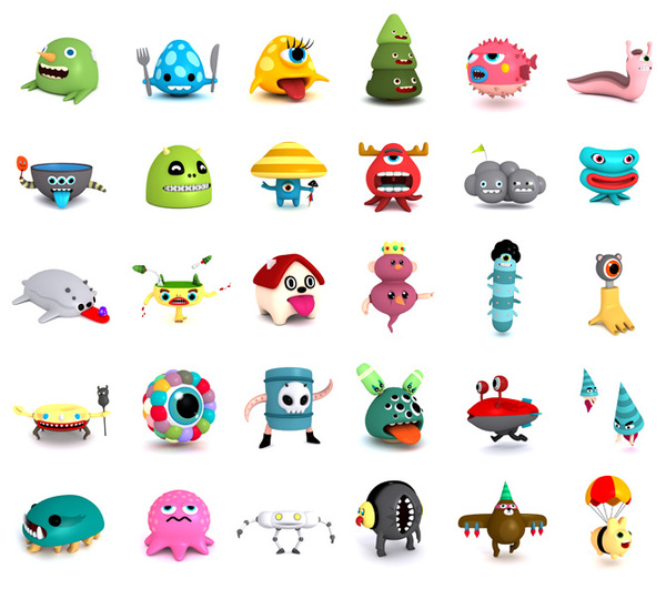 ct4f Characters’ Totems by Cesc Grané