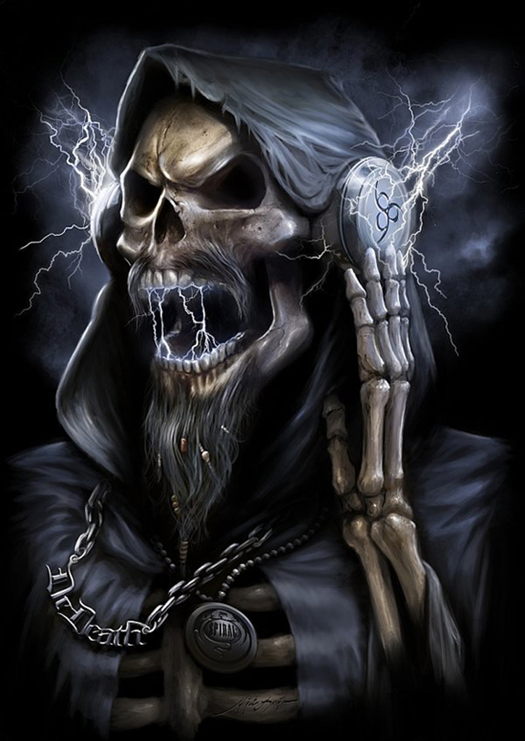 dead beats by yigitkoroglu d3knj3r pic on Design You Trust dead beats by yigitkoroglu d3knj3r Dark, mythical illustration by Yigit Koroglu