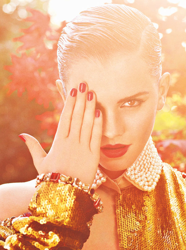 emma watson 02 Emma Watson by Mariano Vivanco for i D Pre Fall 2011