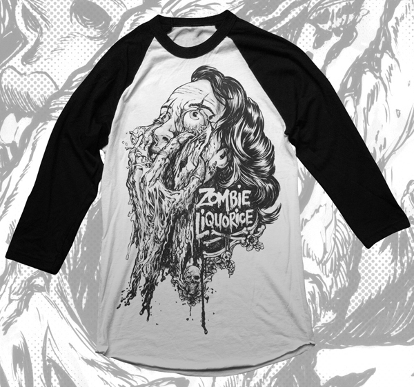 facerip  A fantastic tee shirt and a awesome video by Zombie Liquorice
