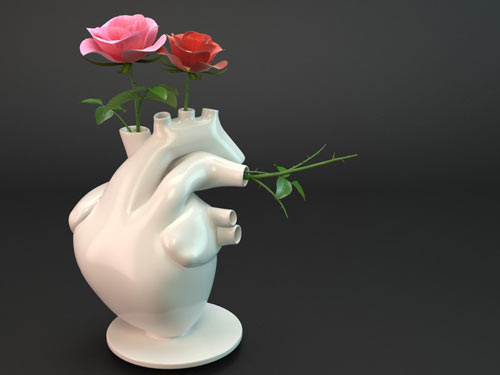 heart Stab His Heart With Roses