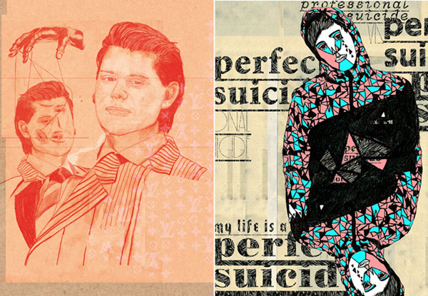 illustrations by kimoh aka marc trompetter 2 pic on Design You Trust illustrations by kimoh aka marc trompetter 2 Illustrations by Kimoh
