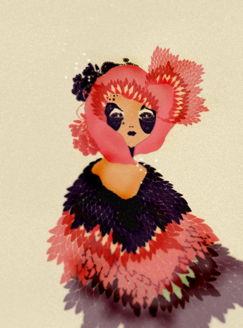 indie illustration cristian grossi pink Indie illustrator Cristian Grossi   italian fashion and publishing