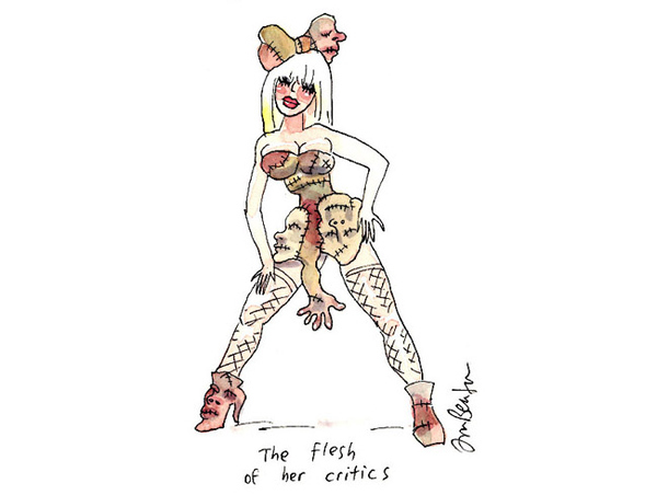 lady gaga costumes jim benton the flesh of her critics pic on Design You Trust lady gaga costumes jim benton the flesh of her critics what she’s going to wear next?