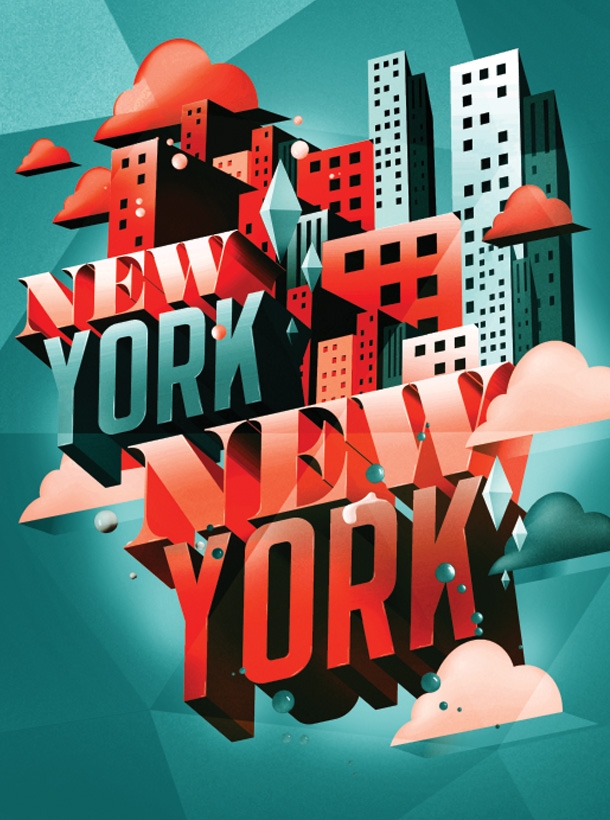 ld4a I love dust typography artworks