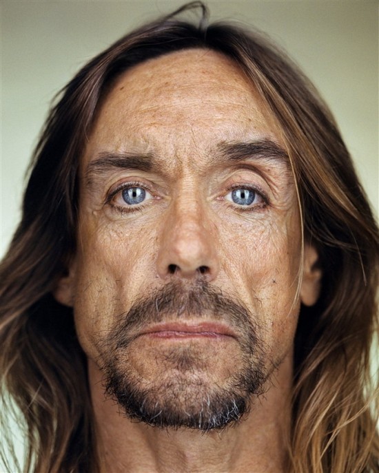  23+ Stunning portrait of celebrity   Pitt, Iggy, Clooney, Zidane..