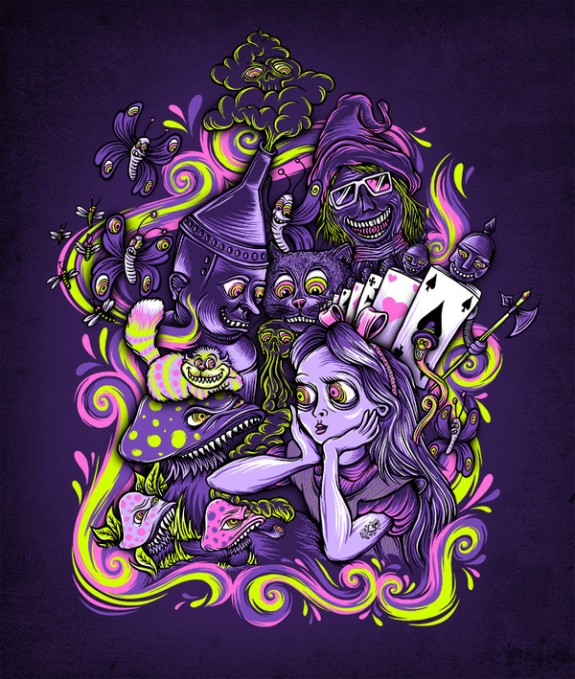 mf4c Dark Illustrations by Mike Friedrich