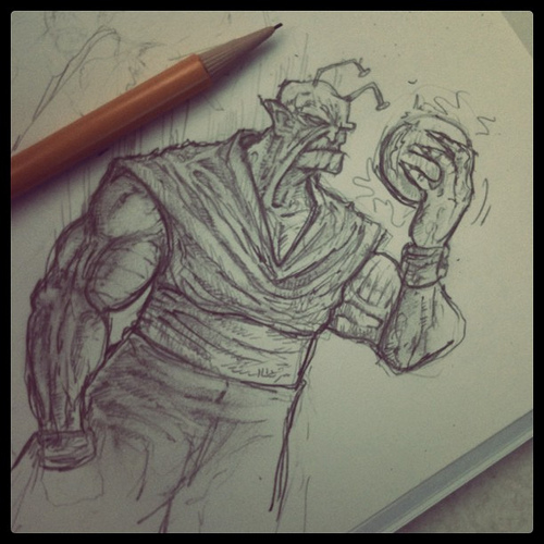 old demon piccolo doodle ettthnioe6 pic on Design You Trust old demon piccolo doodle ettthnioe6 Doodles & Villains