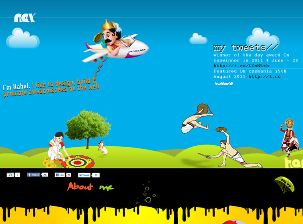 rahul t glolj9236l 25 Flabbergasting Examples of CSS Web Design