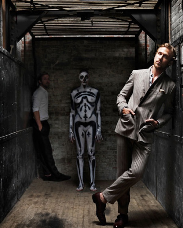 skeleton woman ryan gosling esquire perou skeleton woman 1 skeleton woman
