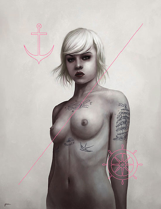 schwere see mein herz Valentin Fischer illustrations