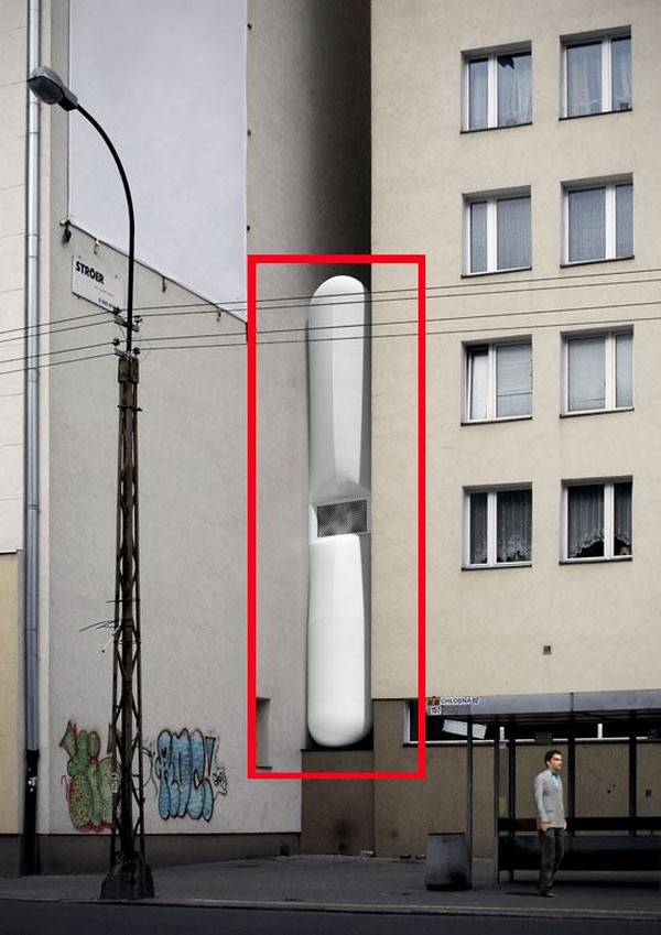 smallest flat 01 pic on Design You Trust smallest flat 01 The Keret House Thinnest Flat In The World