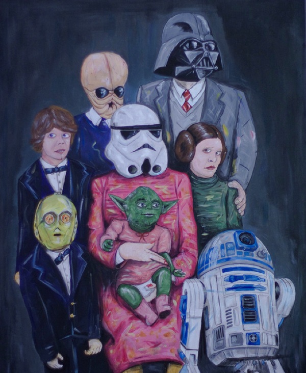 star wars family portraits vader pic on Design You Trust star wars family portraits vader star wars family portraits