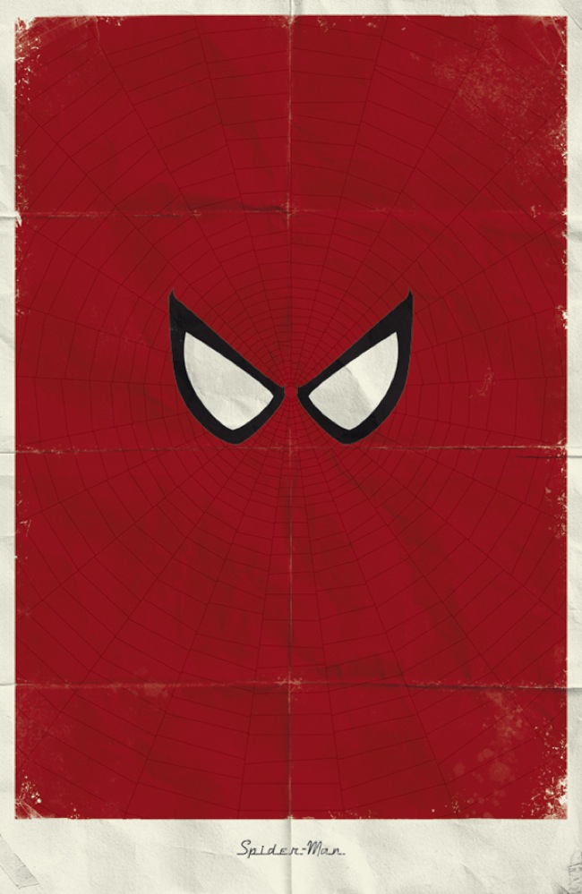 superhero minimalistic spiderman manev minimalistic marvel superheroes