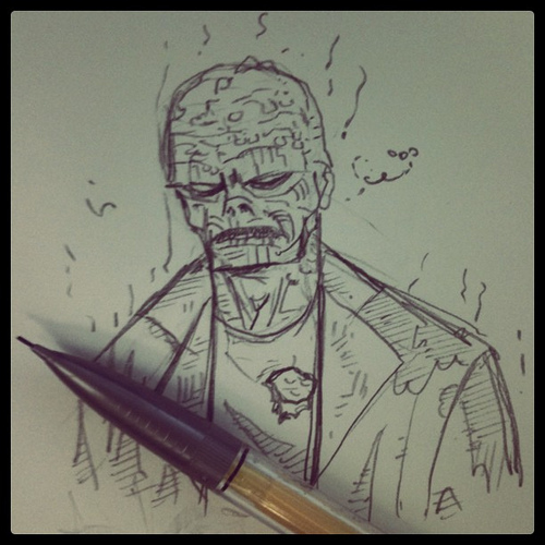 the lizard doodle 7vso6ozjyf pic on Design You Trust the lizard doodle 7vso6ozjyf Doodles & Villains