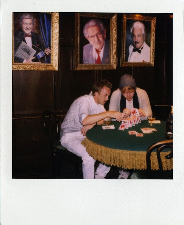 tom felton draco malfoy rupert grint ron weasley band of outsiders fall 2011 7 pic on Design You Trust tom felton draco malfoy rupert grint ron weasley band of outsiders fall 2011 7 from enemies to (fashion )friends