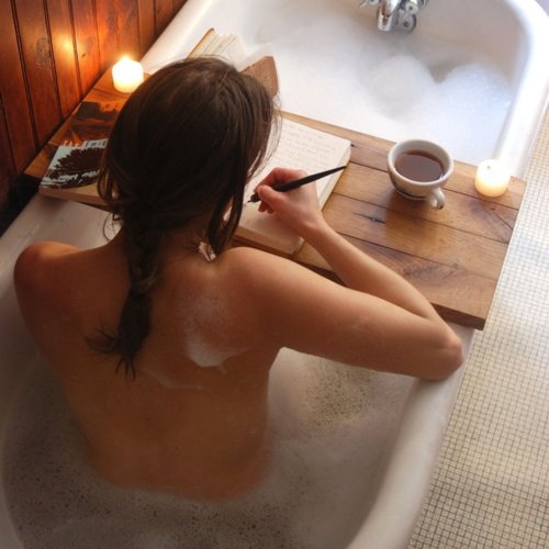 tumblr lqpc6dwJ4w1qjtvg7o1 500 pic on Design You Trust tumblr lqpc6dwJ4w1qjtvg7o1 500 Tub Caddy made of Reclaimed Oak
