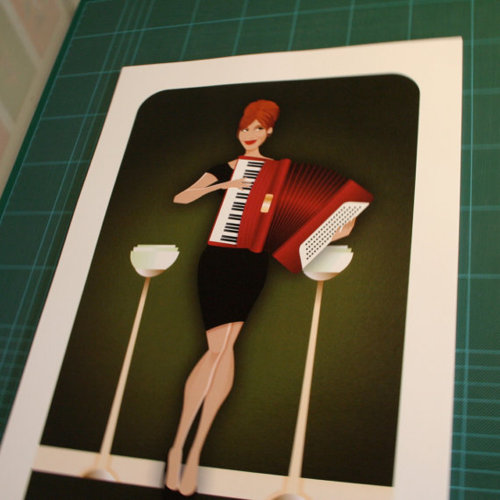 tumblr lqrb7bdjOM1qjtvg7o3 500 Joan Harris Art Print