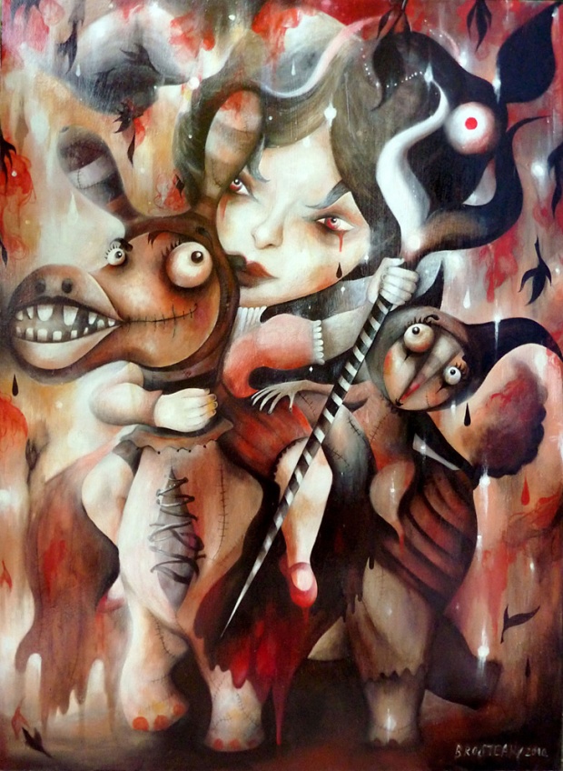 vb4a Paintings and illustrations by Valentina Brostean