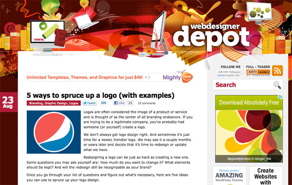 wdd7 pic on Design You Trust wdd7 5 ways to spruce up a logo (with examples)