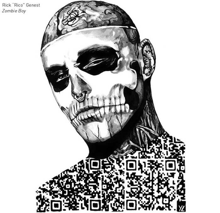 yiying lu meets obsession 10 most intriguing in fashion rick rico genest zombie boy high fashion meets new technology