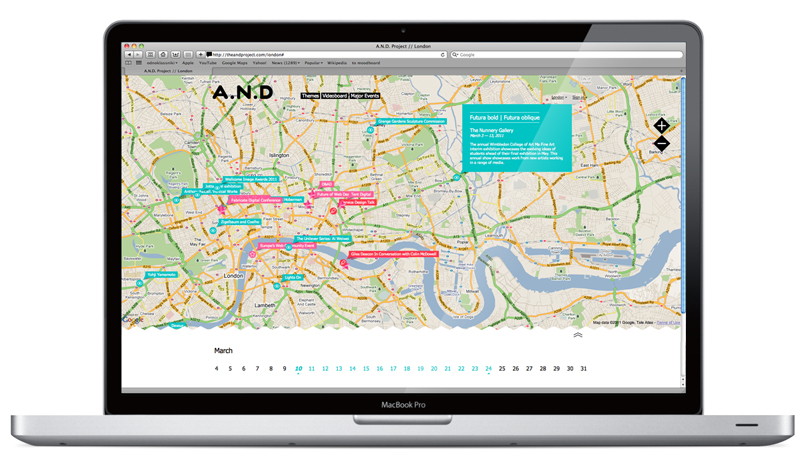 003 A.N.D / Worldwide Interactive Design Guide / NYC, London, Tokyo, Melbourne